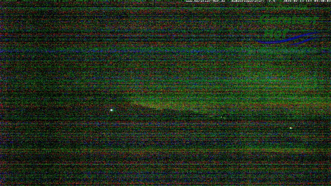 Archiv Foto Webcam Blick vom Geratser Hof auf die Niedersonthofener Seen