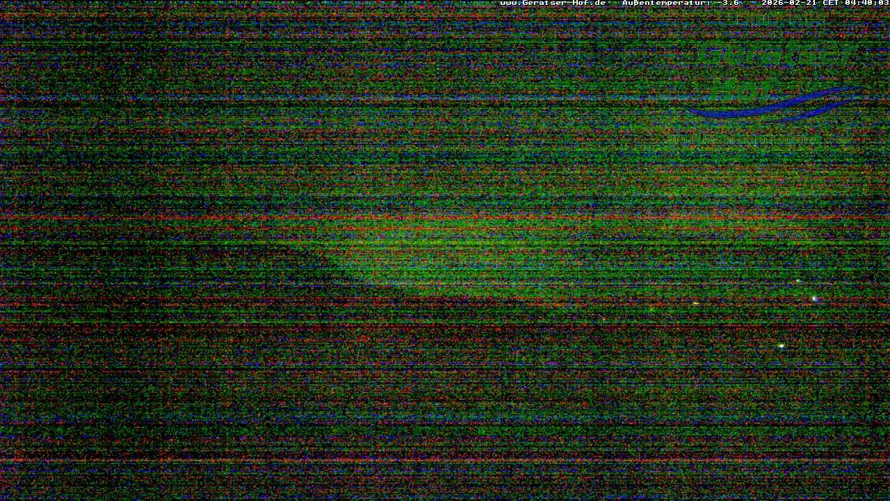 Archiv Foto Webcam Blick vom Geratser Hof auf die Niedersonthofener Seen
