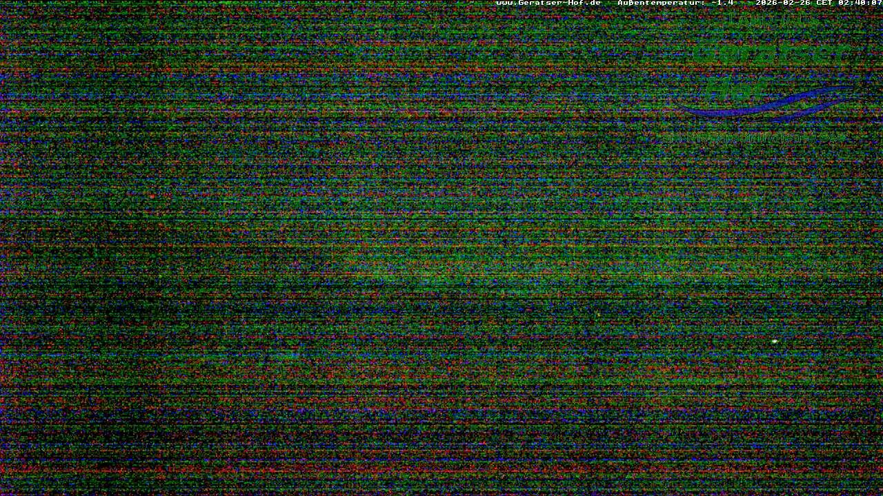 Archiv Foto Webcam Blick vom Geratser Hof auf die Niedersonthofener Seen