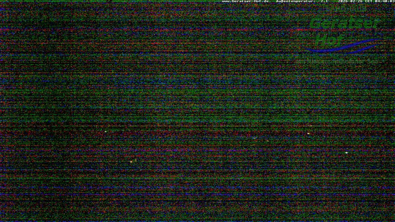 Archiv Foto Webcam Blick vom Geratser Hof auf die Niedersonthofener Seen