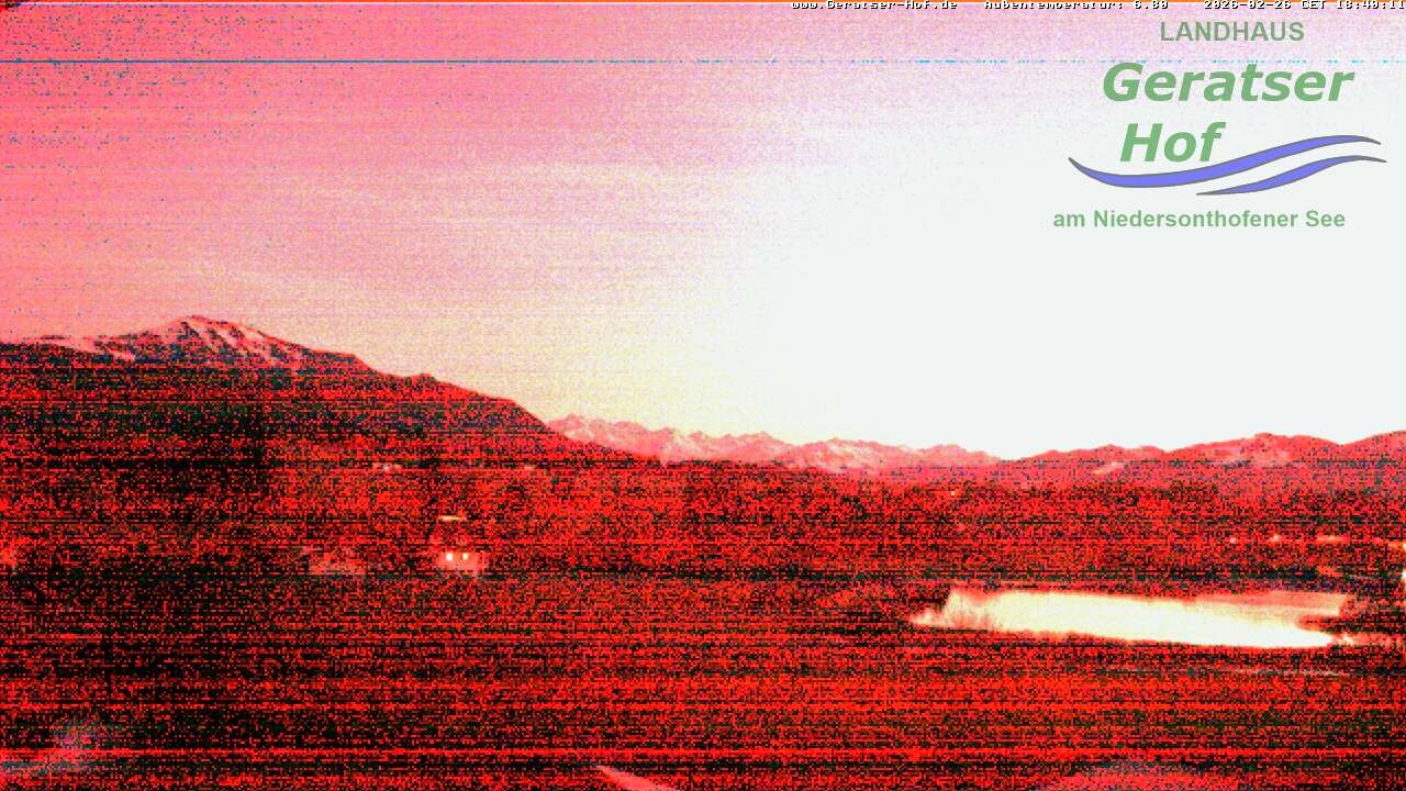 Archived image Webcam Geratser Hof near Waltenhofen