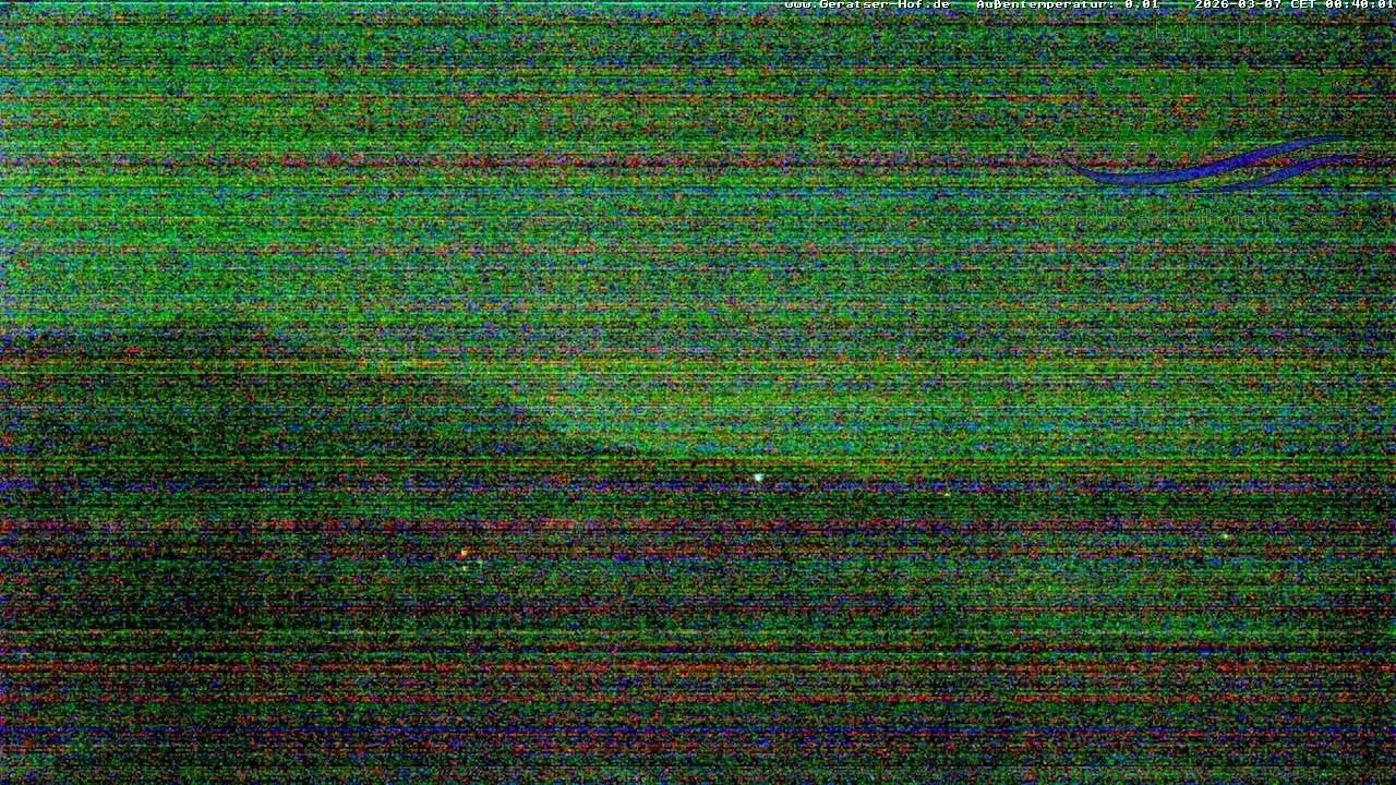 Archiv Foto Webcam Blick vom Geratser Hof auf die Niedersonthofener Seen