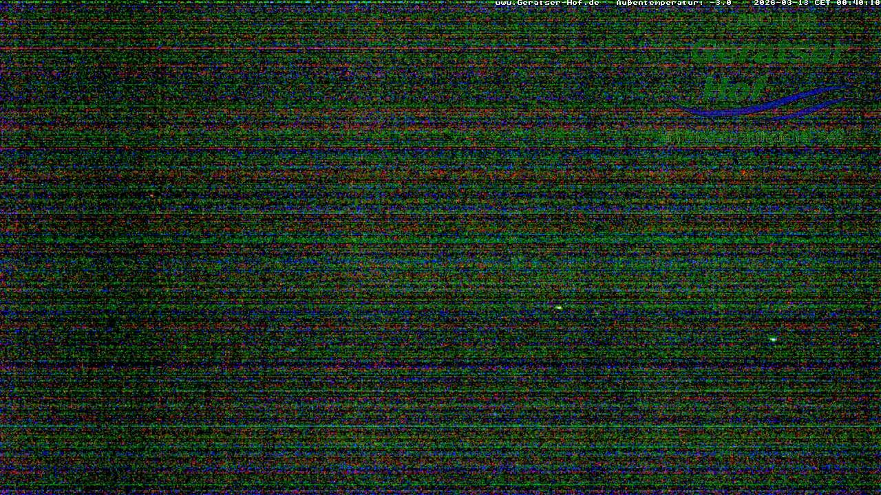 Archiv Foto Webcam Blick vom Geratser Hof auf die Niedersonthofener Seen