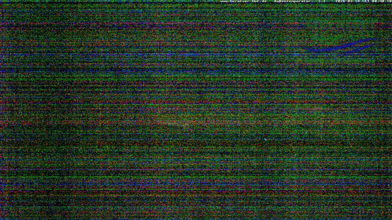 Archiv Foto Webcam Blick vom Geratser Hof auf die Niedersonthofener Seen