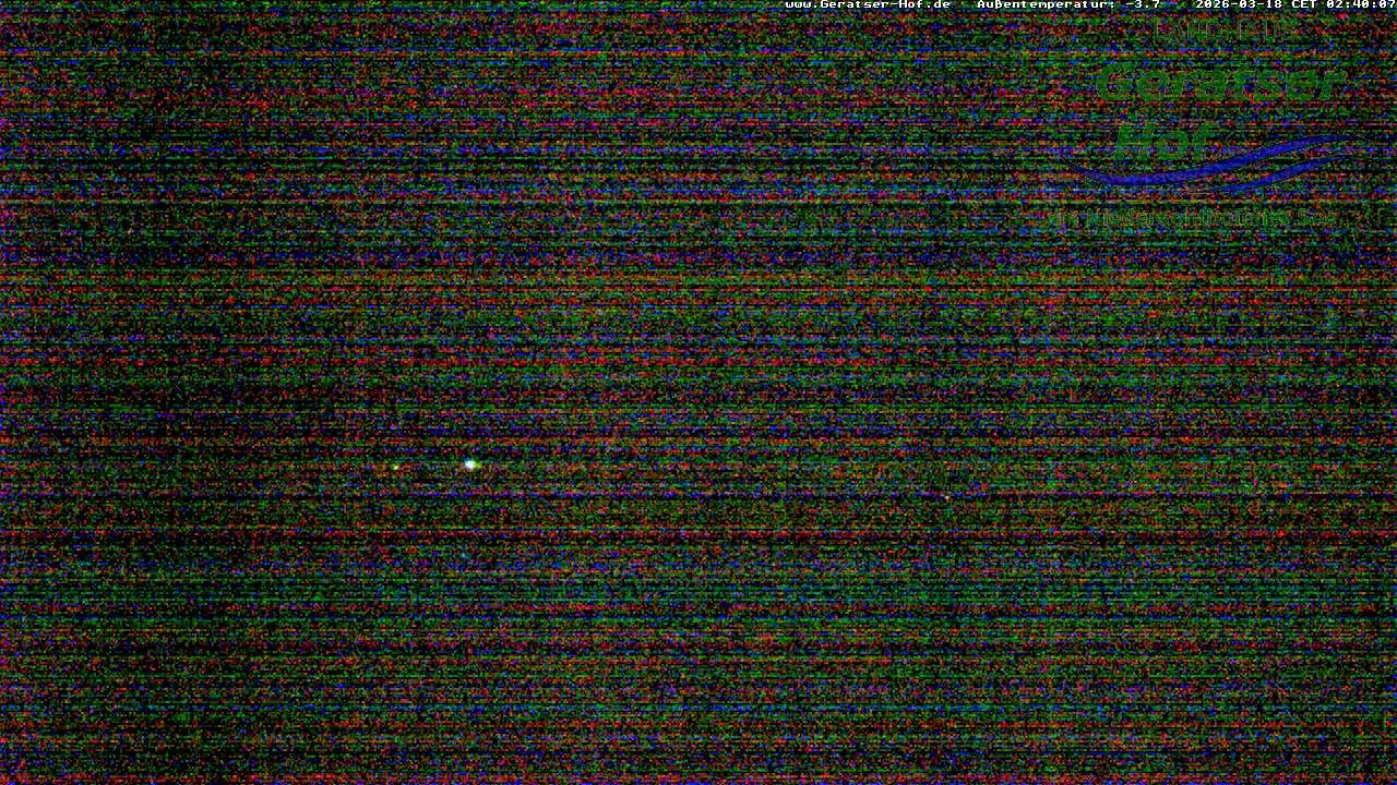 Archiv Foto Webcam Blick vom Geratser Hof auf die Niedersonthofener Seen