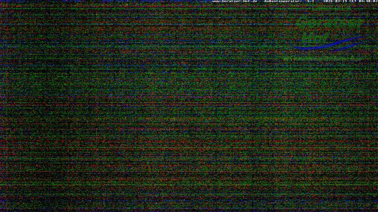 Archiv Foto Webcam Blick vom Geratser Hof auf die Niedersonthofener Seen