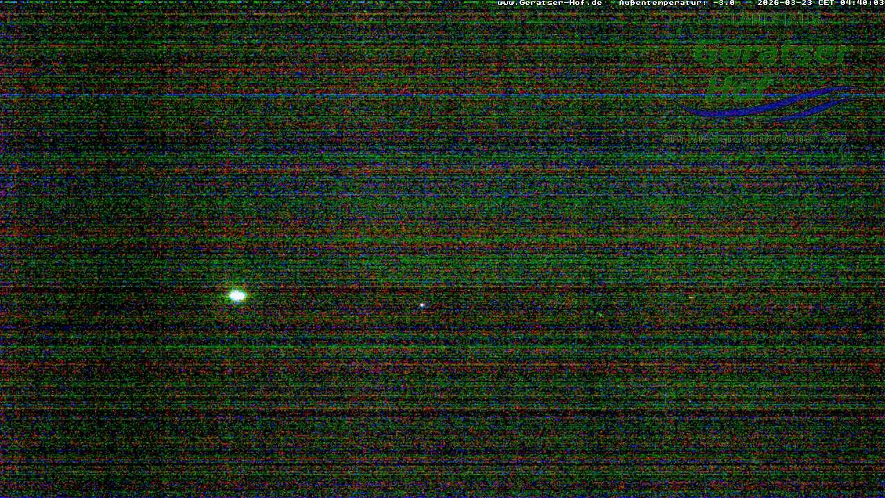 Archiv Foto Webcam Blick vom Geratser Hof auf die Niedersonthofener Seen