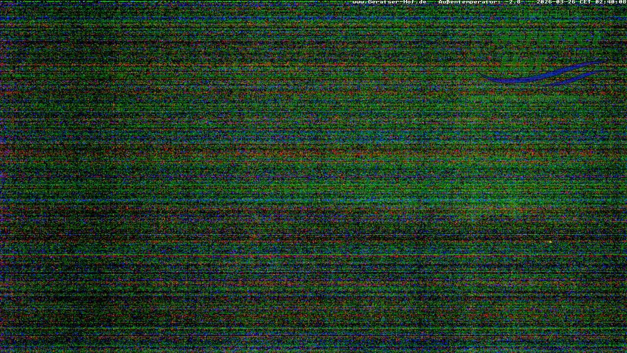 Archiv Foto Webcam Blick vom Geratser Hof auf die Niedersonthofener Seen