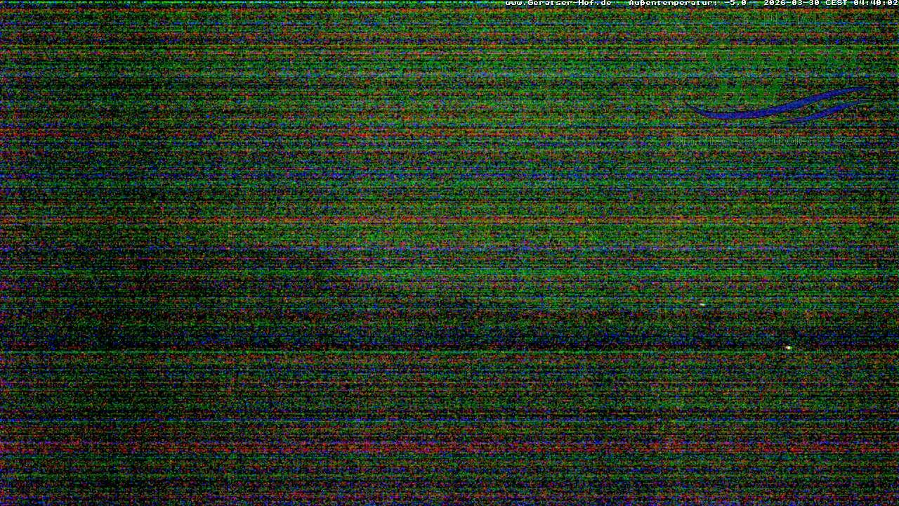 Archiv Foto Webcam Blick vom Geratser Hof auf die Niedersonthofener Seen