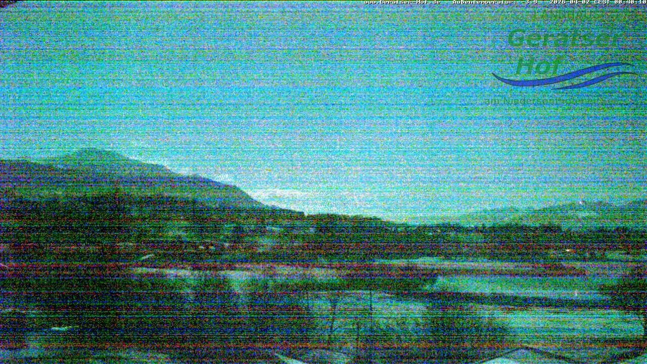 Archiv Foto Webcam Blick vom Geratser Hof auf die Niedersonthofener Seen