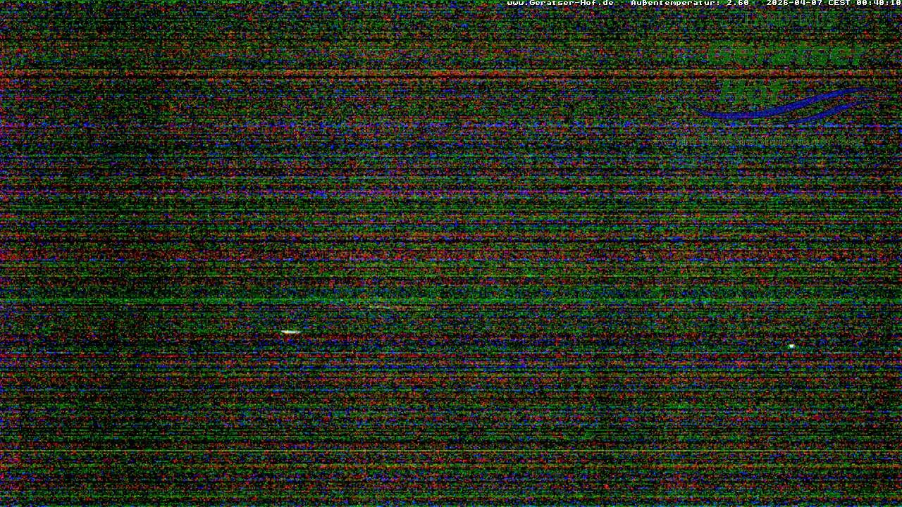 Archiv Foto Webcam Blick vom Geratser Hof auf die Niedersonthofener Seen