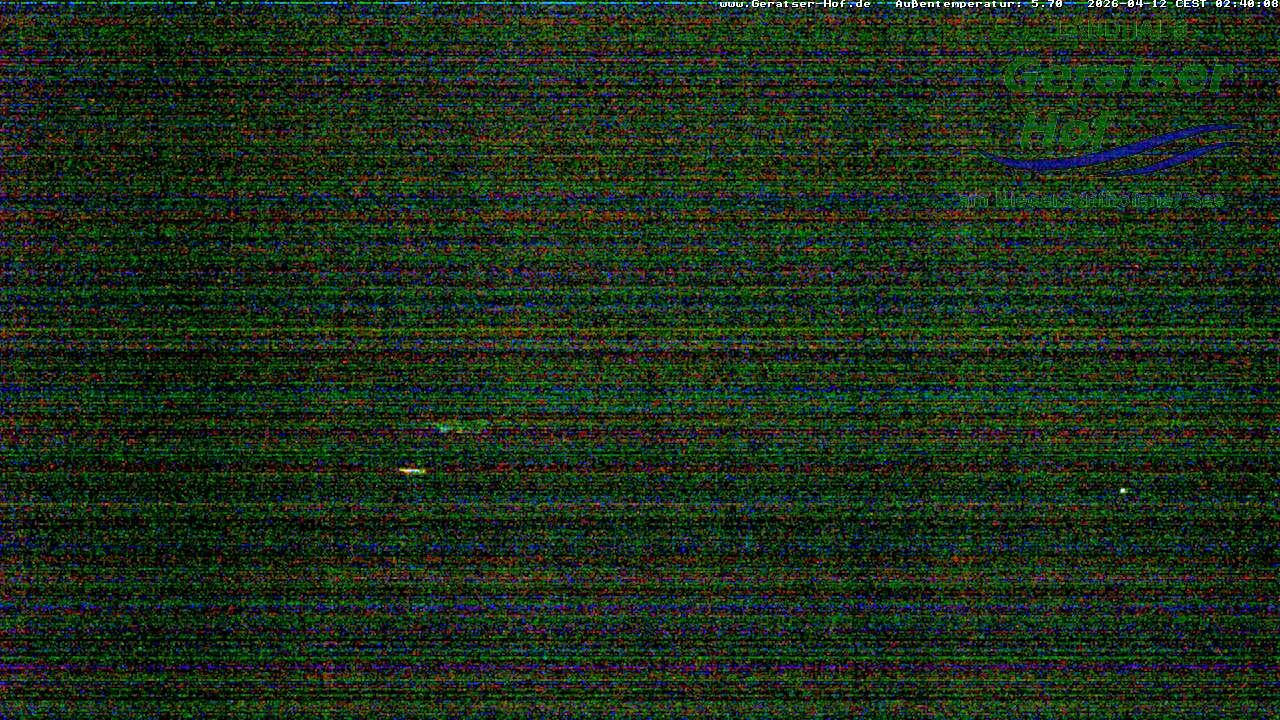 Archived image Webcam Geratser Hof near Waltenhofen