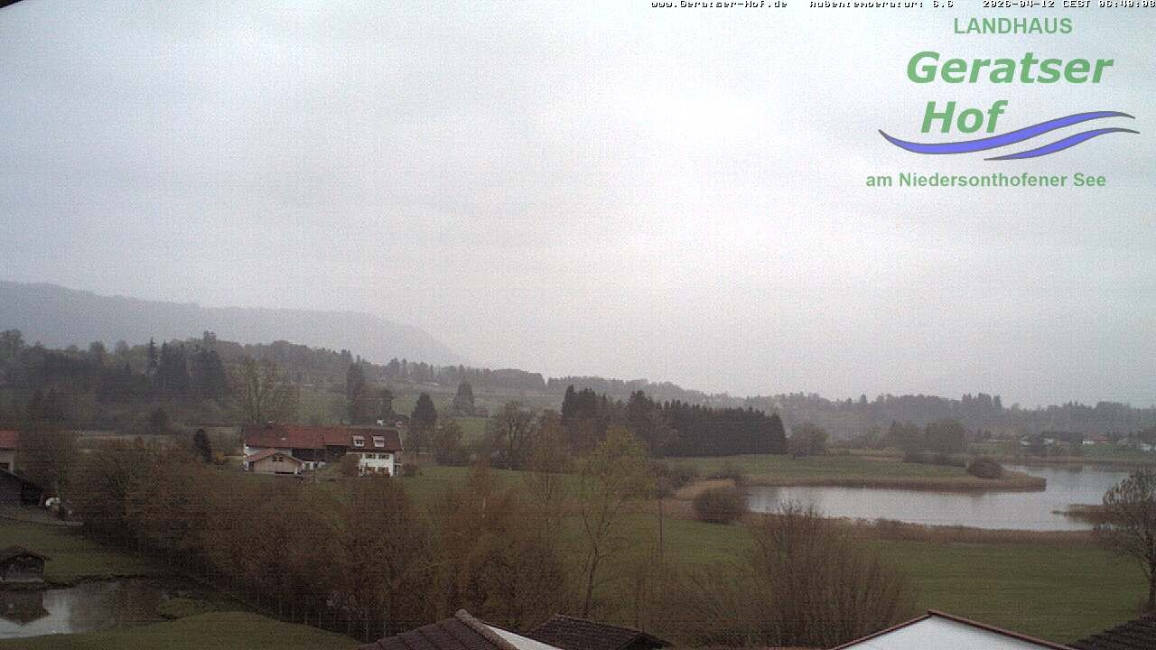 Archived image Webcam Geratser Hof near Waltenhofen