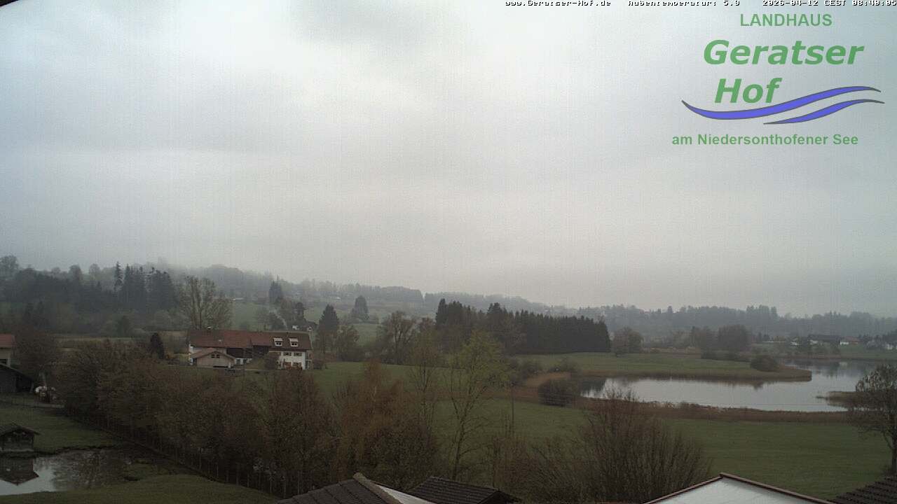 Archived image Webcam Geratser Hof near Waltenhofen