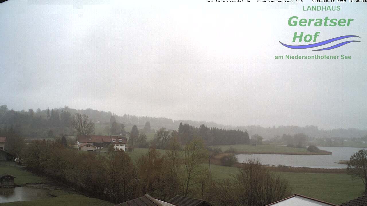 Archived image Webcam Geratser Hof near Waltenhofen