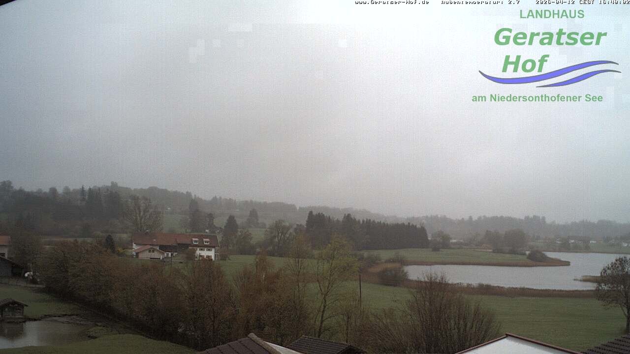 Archived image Webcam Geratser Hof near Waltenhofen