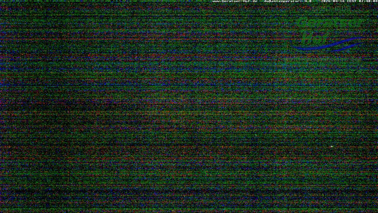 Archiv Foto Webcam Blick vom Geratser Hof auf die Niedersonthofener Seen