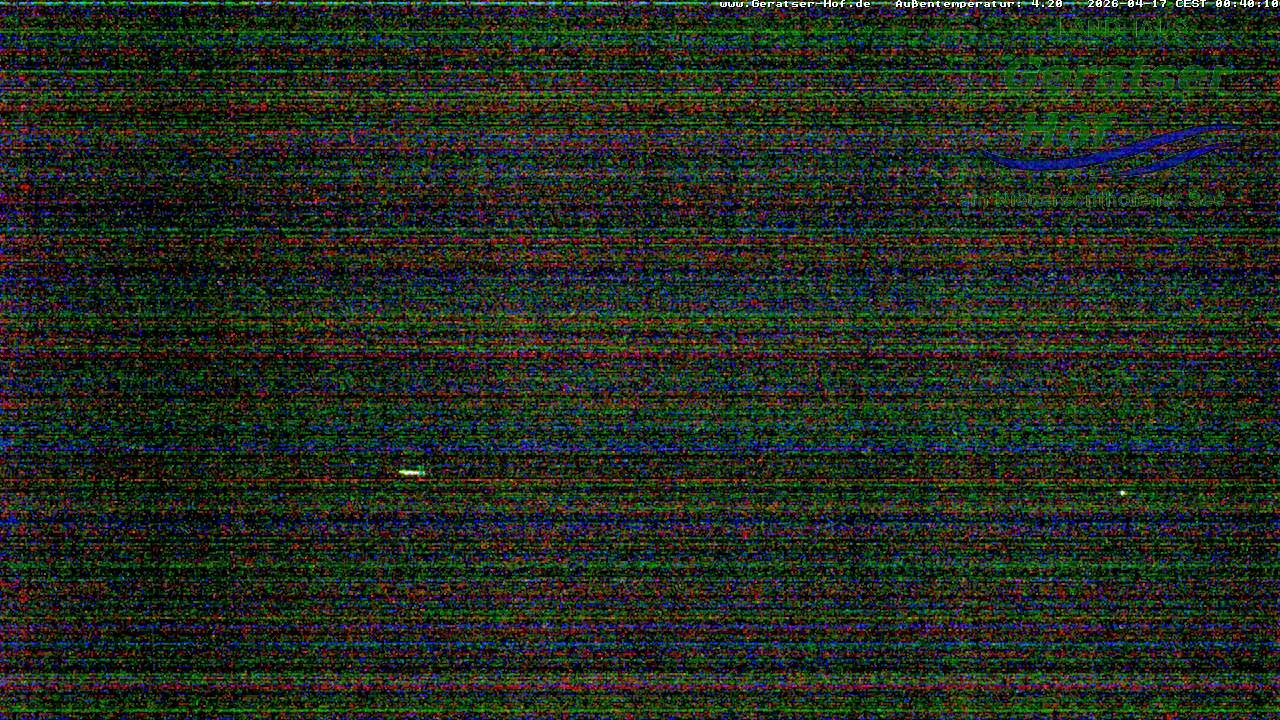 Archiv Foto Webcam Blick vom Geratser Hof auf die Niedersonthofener Seen