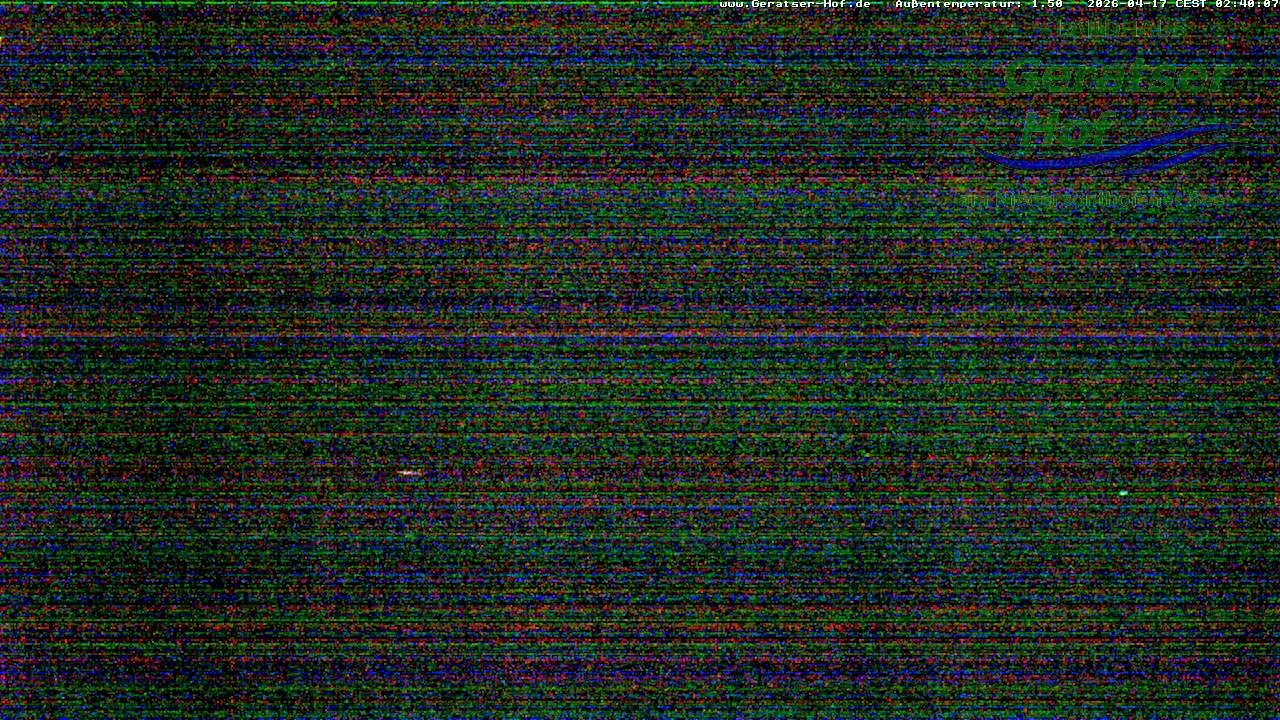 Archiv Foto Webcam Blick vom Geratser Hof auf die Niedersonthofener Seen