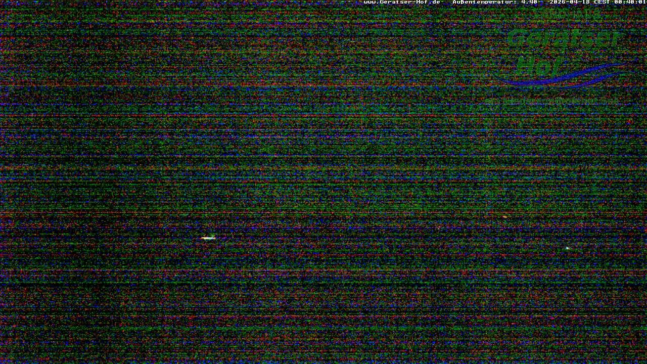 Archiv Foto Webcam Blick vom Geratser Hof auf die Niedersonthofener Seen