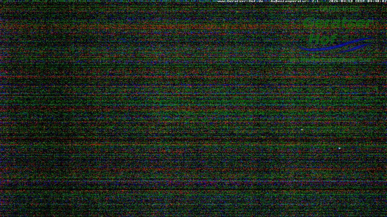 Archiv Foto Webcam Blick vom Geratser Hof auf die Niedersonthofener Seen