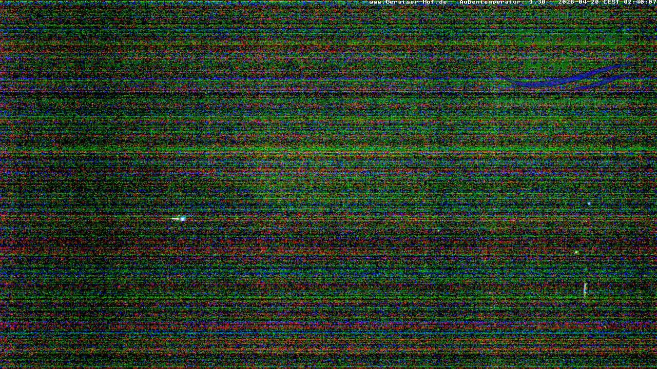 Archiv Foto Webcam Blick vom Geratser Hof auf die Niedersonthofener Seen