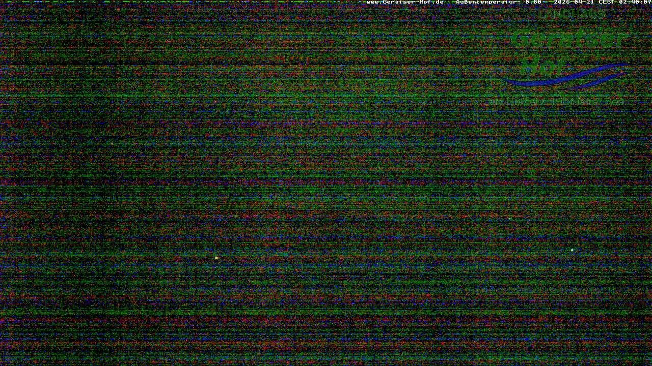 Archiv Foto Webcam Blick vom Geratser Hof auf die Niedersonthofener Seen