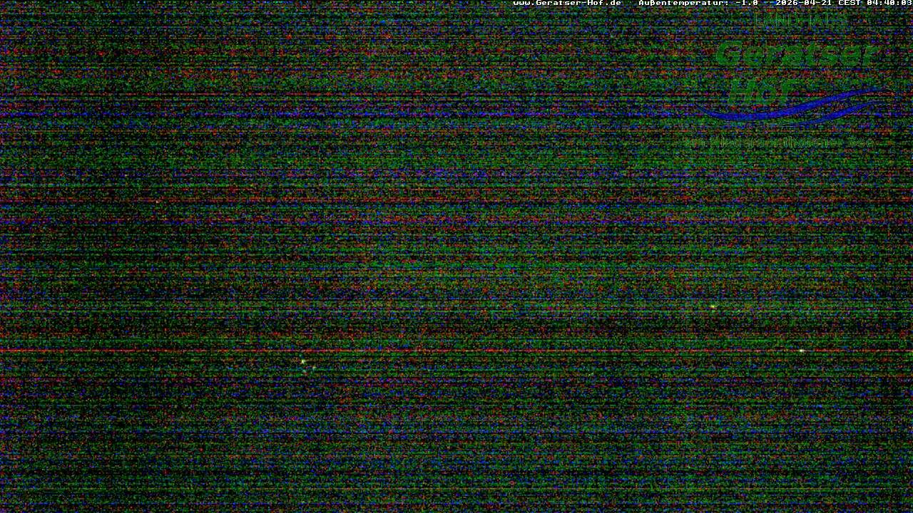 Archiv Foto Webcam Blick vom Geratser Hof auf die Niedersonthofener Seen