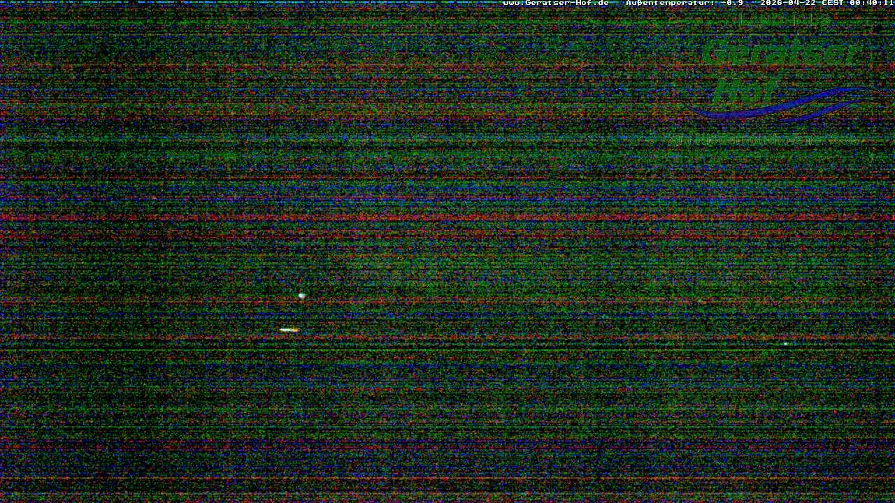 Archiv Foto Webcam Blick vom Geratser Hof auf die Niedersonthofener Seen