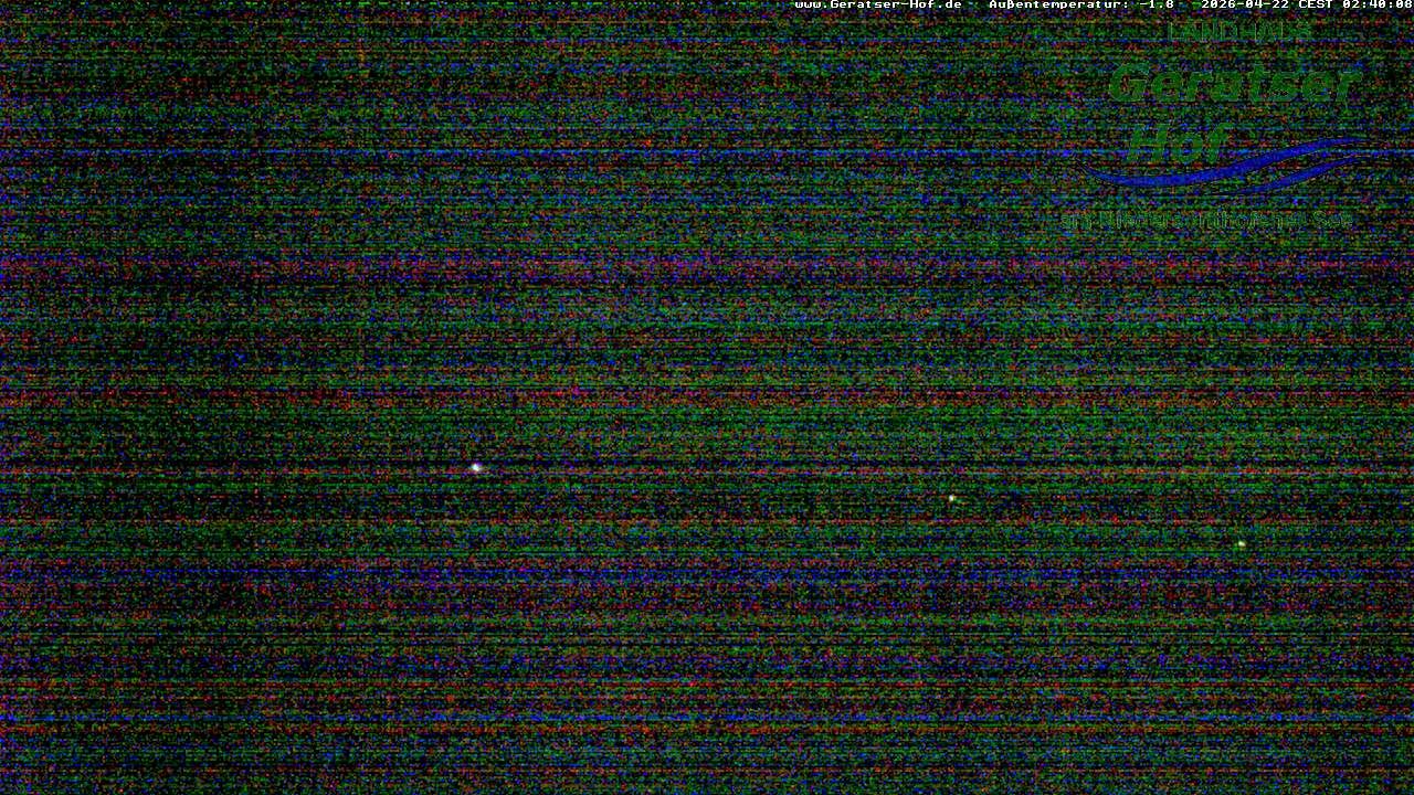 Archiv Foto Webcam Blick vom Geratser Hof auf die Niedersonthofener Seen