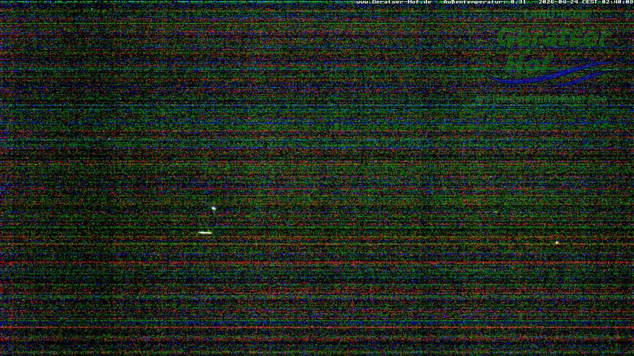 Archiv Foto Webcam Blick vom Geratser Hof auf die Niedersonthofener Seen