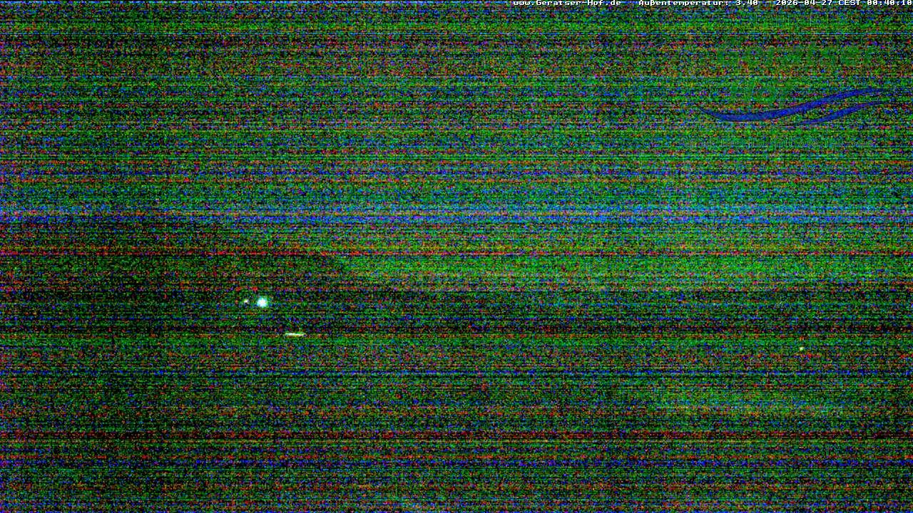 Archiv Foto Webcam Blick vom Geratser Hof auf die Niedersonthofener Seen