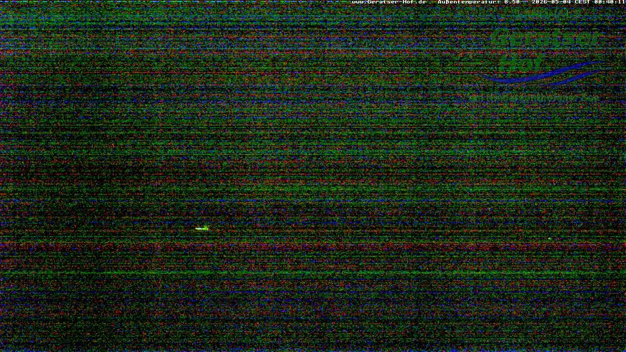 Archiv Foto Webcam Blick vom Geratser Hof auf die Niedersonthofener Seen