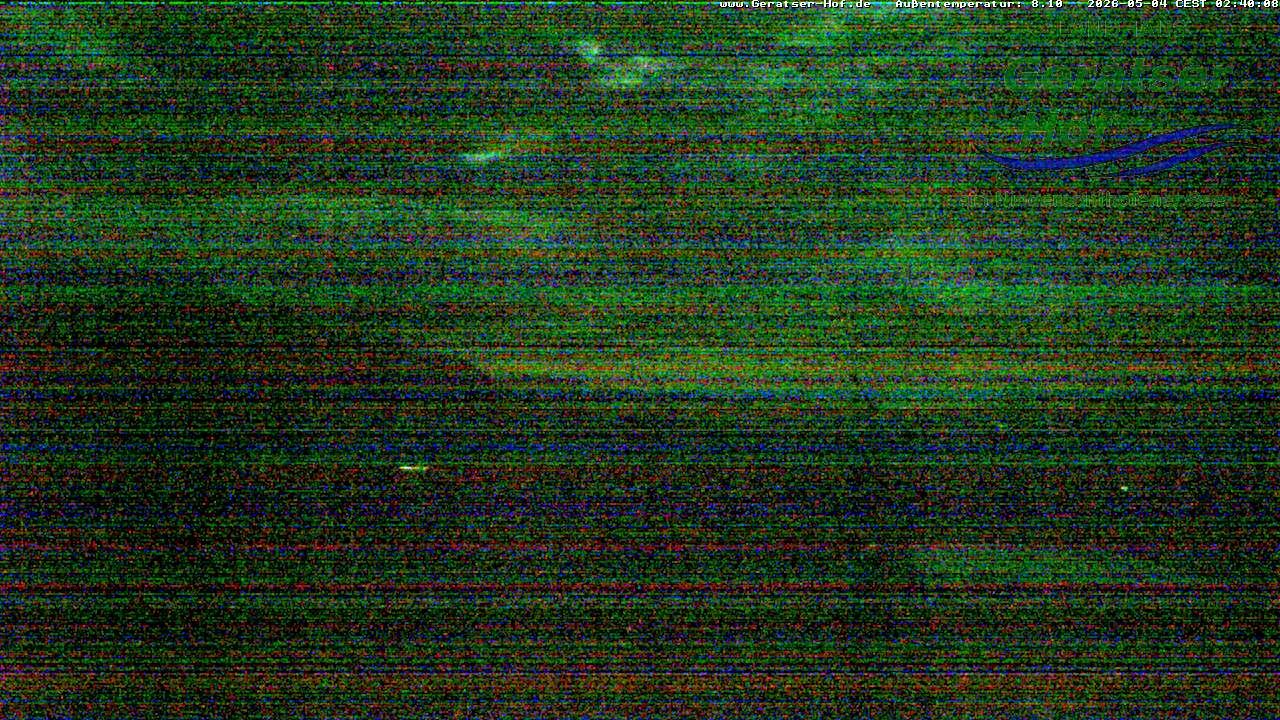 Archiv Foto Webcam Blick vom Geratser Hof auf die Niedersonthofener Seen