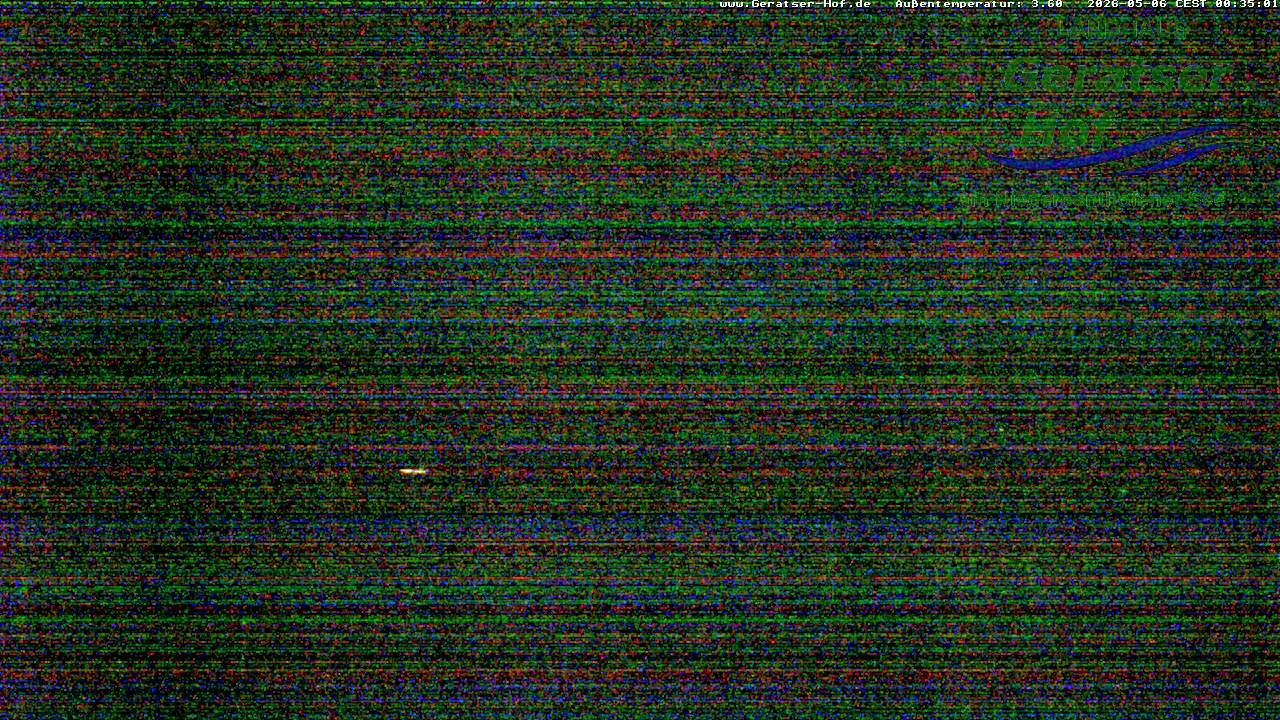 Archiv Foto Webcam Blick vom Geratser Hof auf die Niedersonthofener Seen