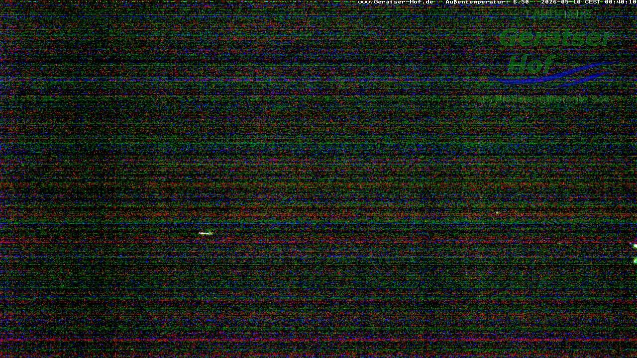Archiv Foto Webcam Blick vom Geratser Hof auf die Niedersonthofener Seen