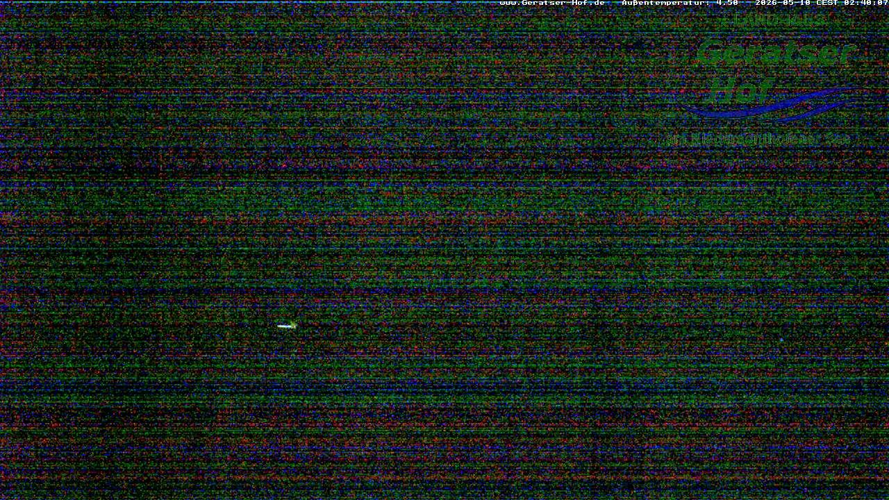 Archiv Foto Webcam Blick vom Geratser Hof auf die Niedersonthofener Seen