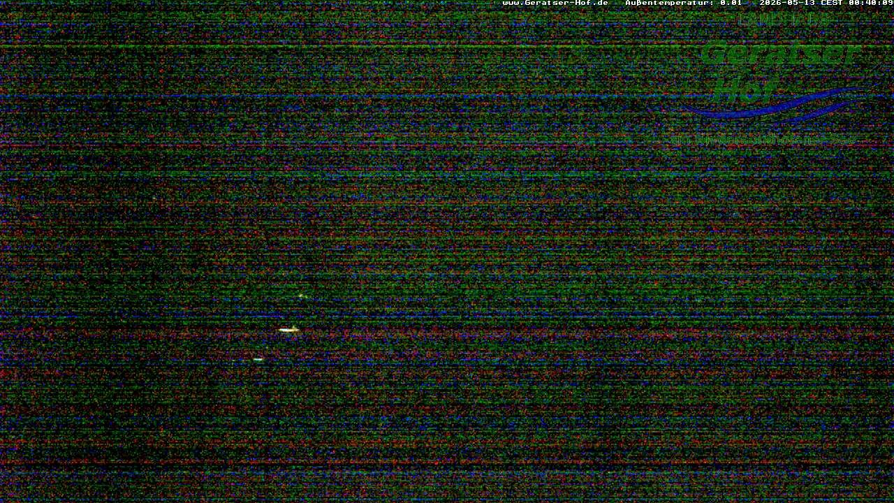 Archiv Foto Webcam Blick vom Geratser Hof auf die Niedersonthofener Seen
