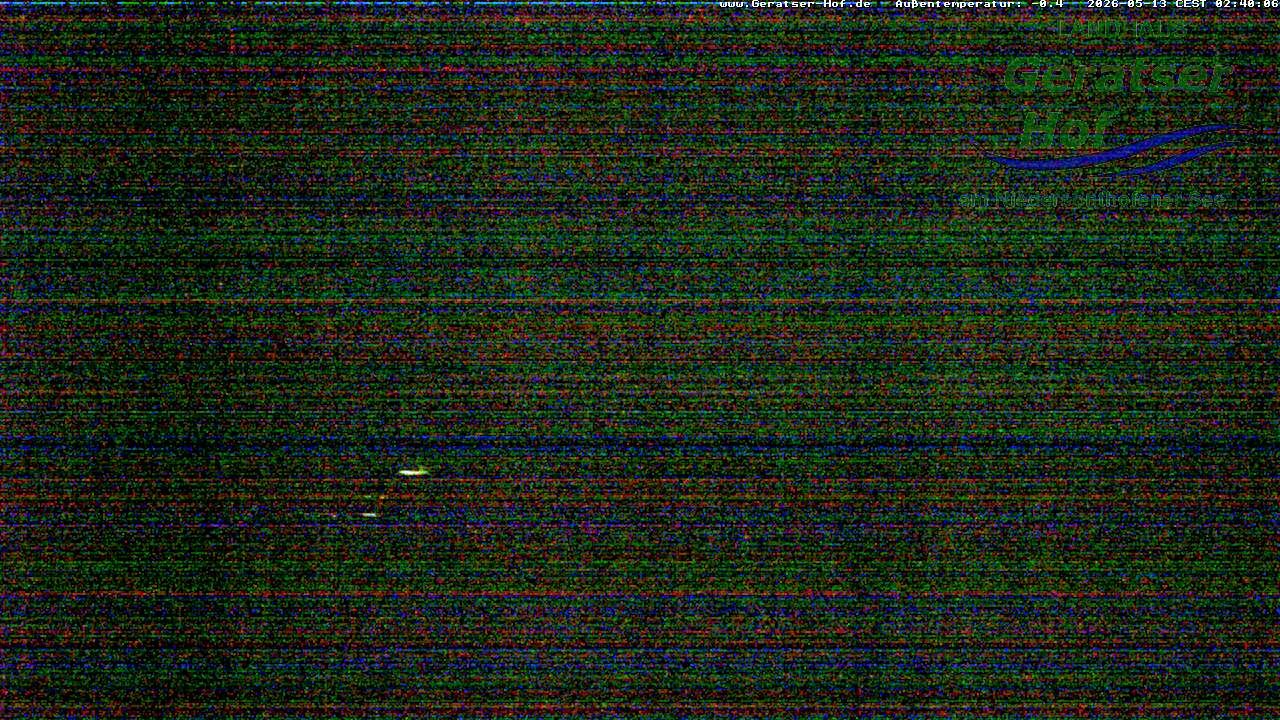 Archiv Foto Webcam Blick vom Geratser Hof auf die Niedersonthofener Seen