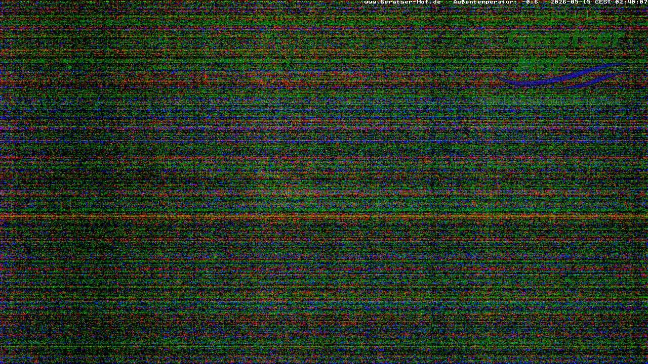 Archiv Foto Webcam Blick vom Geratser Hof auf die Niedersonthofener Seen