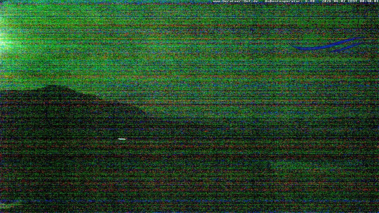 Archiv Foto Webcam Blick vom Geratser Hof auf die Niedersonthofener Seen