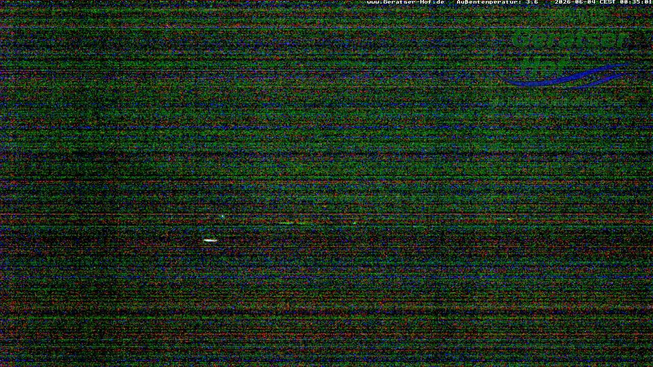 Archiv Foto Webcam Blick vom Geratser Hof auf die Niedersonthofener Seen