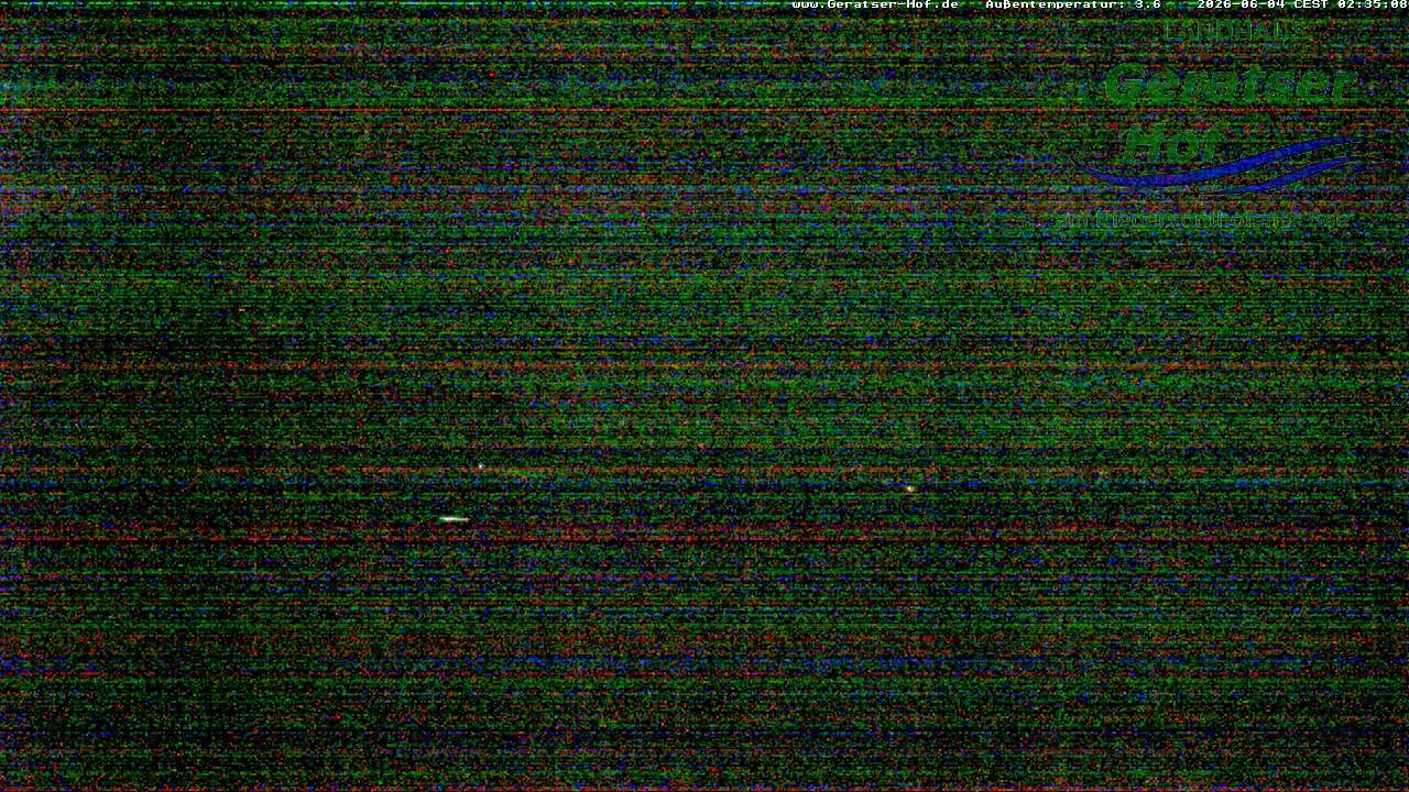 Archiv Foto Webcam Blick vom Geratser Hof auf die Niedersonthofener Seen