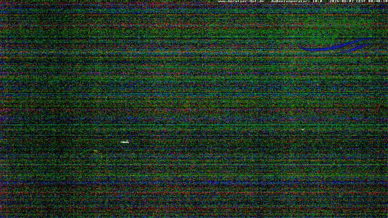 Archiv Foto Webcam Blick vom Geratser Hof auf die Niedersonthofener Seen