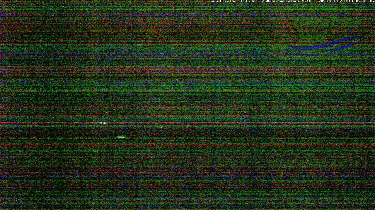 Archiv Foto Webcam Blick vom Geratser Hof auf die Niedersonthofener Seen