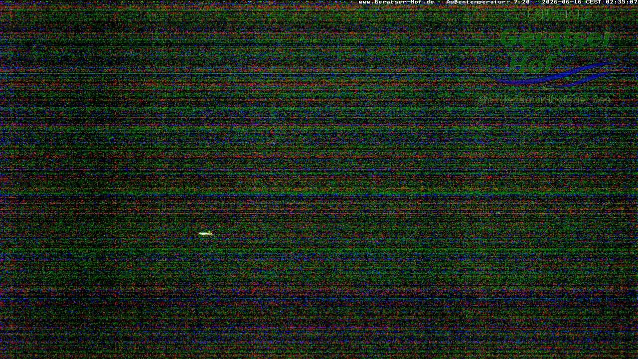 Archiv Foto Webcam Blick vom Geratser Hof auf die Niedersonthofener Seen