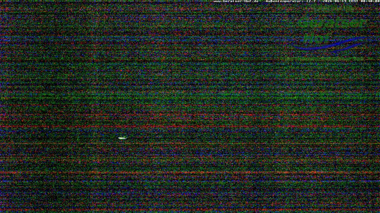 Archiv Foto Webcam Blick vom Geratser Hof auf die Niedersonthofener Seen