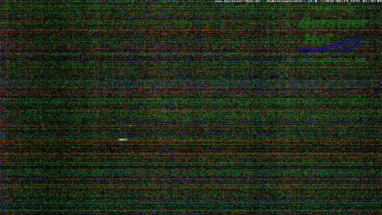 Archiv Foto Webcam Blick vom Geratser Hof auf die Niedersonthofener Seen