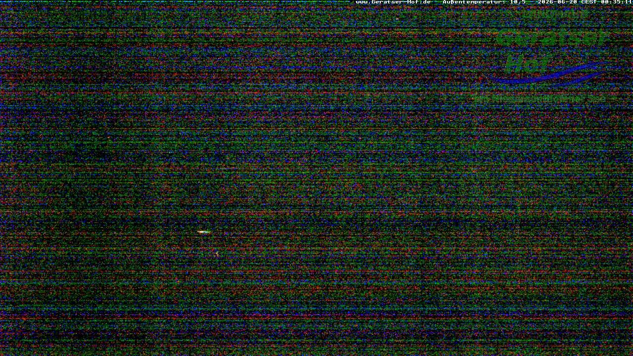Archiv Foto Webcam Blick vom Geratser Hof auf die Niedersonthofener Seen