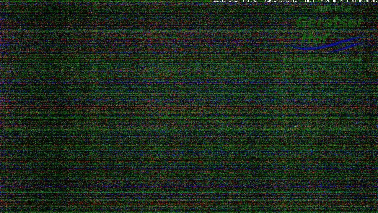 Archiv Foto Webcam Blick vom Geratser Hof auf die Niedersonthofener Seen